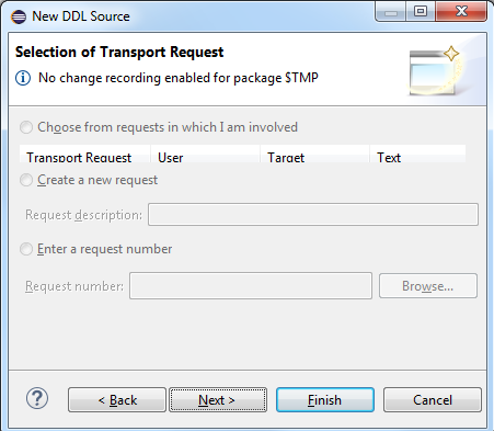 transport request for CDS view in SAP HANA Studio