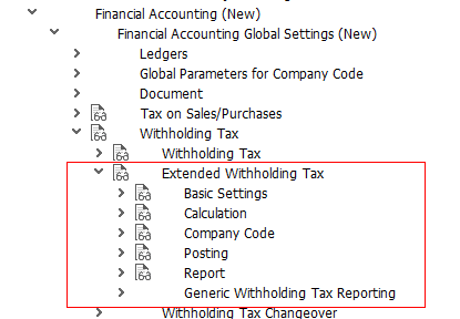 WITHHOLDING TAX(WTH)配置及测试