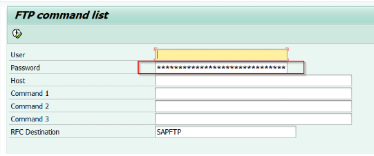 ABAP实现密码框形式星号输入