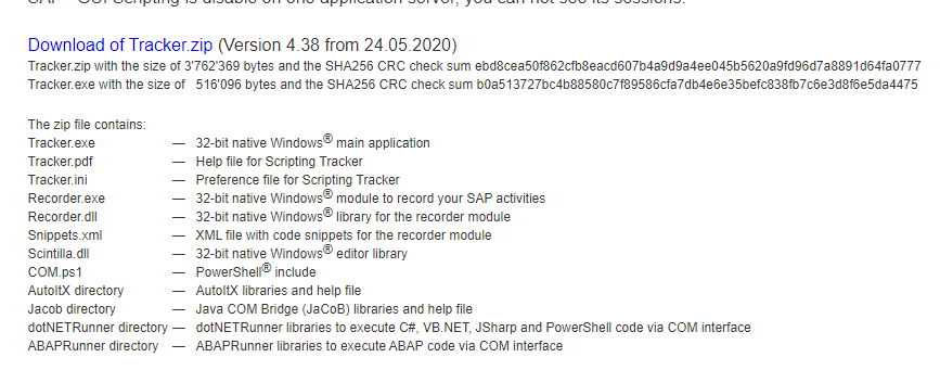 SAP Gui Scripting高级版屏幕录制工具sapguitracker