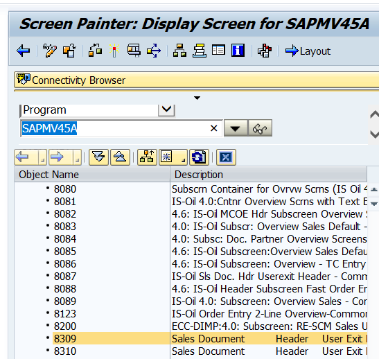 增强SAP VBAK表实现将自定义字段展示到销售订单抬头附加屏幕中