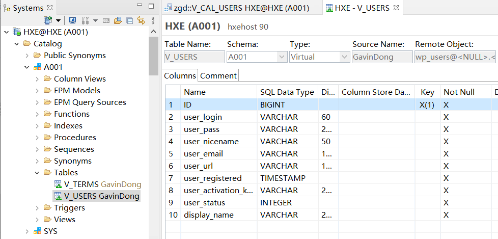HANA 2.0建模后查询视图报SQL JDBC 258错误